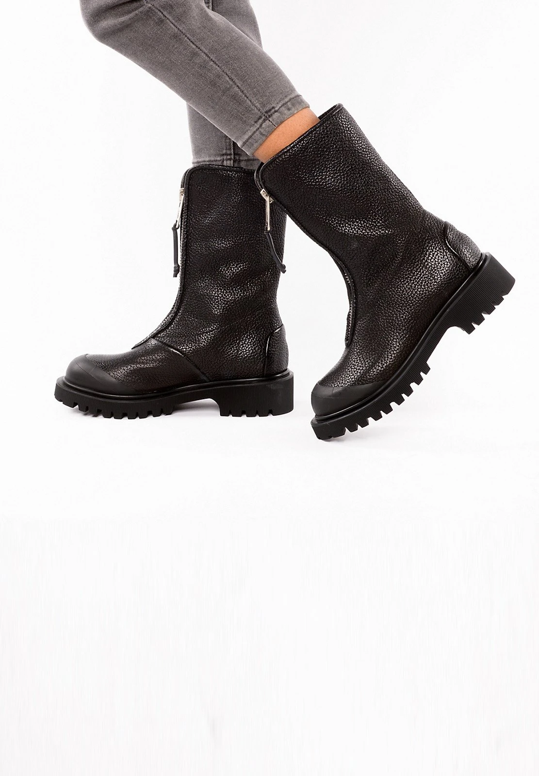 A.S.98 Plateaulaarzen - Schwarz 3 A.S.98 Plateaulaarzen - Schwarz