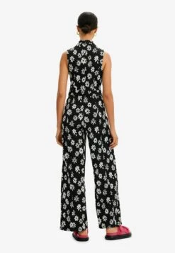 Desigual Contrast Floral Jumpsuit - Jumpsuit - Black 8 Desigual Contrast Floral Jumpsuit - Jumpsuit - Black -Winkel Voor Damesmode 31e77cd631994f91bb5da85a51e79649