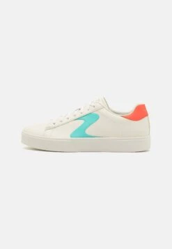 Eden- Sneakers Laag - Natural/Light Blue
