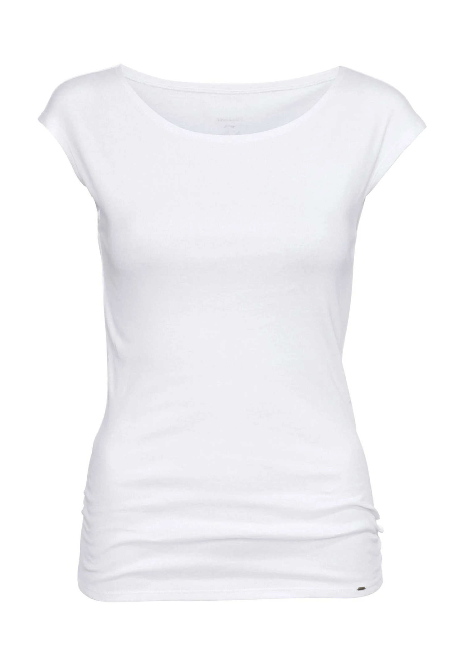 MARC CAIN T-Shirt Basic - Weiss (10) 3 MARC CAIN T-Shirt Basic - Weiss (10)