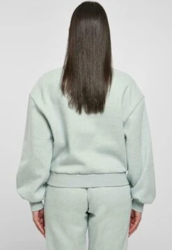 URBAN CLASSICS Melange Crewneck - Sweater - Salvia Melange -Winkel Voor Damesmode 32b087359e7f4454a32e47a87458e744