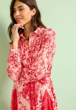 Next Long Sleeve Belted Standard - Blousejurk - Pink Red Botanical 9 Next Long Sleeve Belted Standard - Blousejurk - Pink Red Botanical -Winkel Voor Damesmode 32bdc958ebdc498ca5a90c38af262088