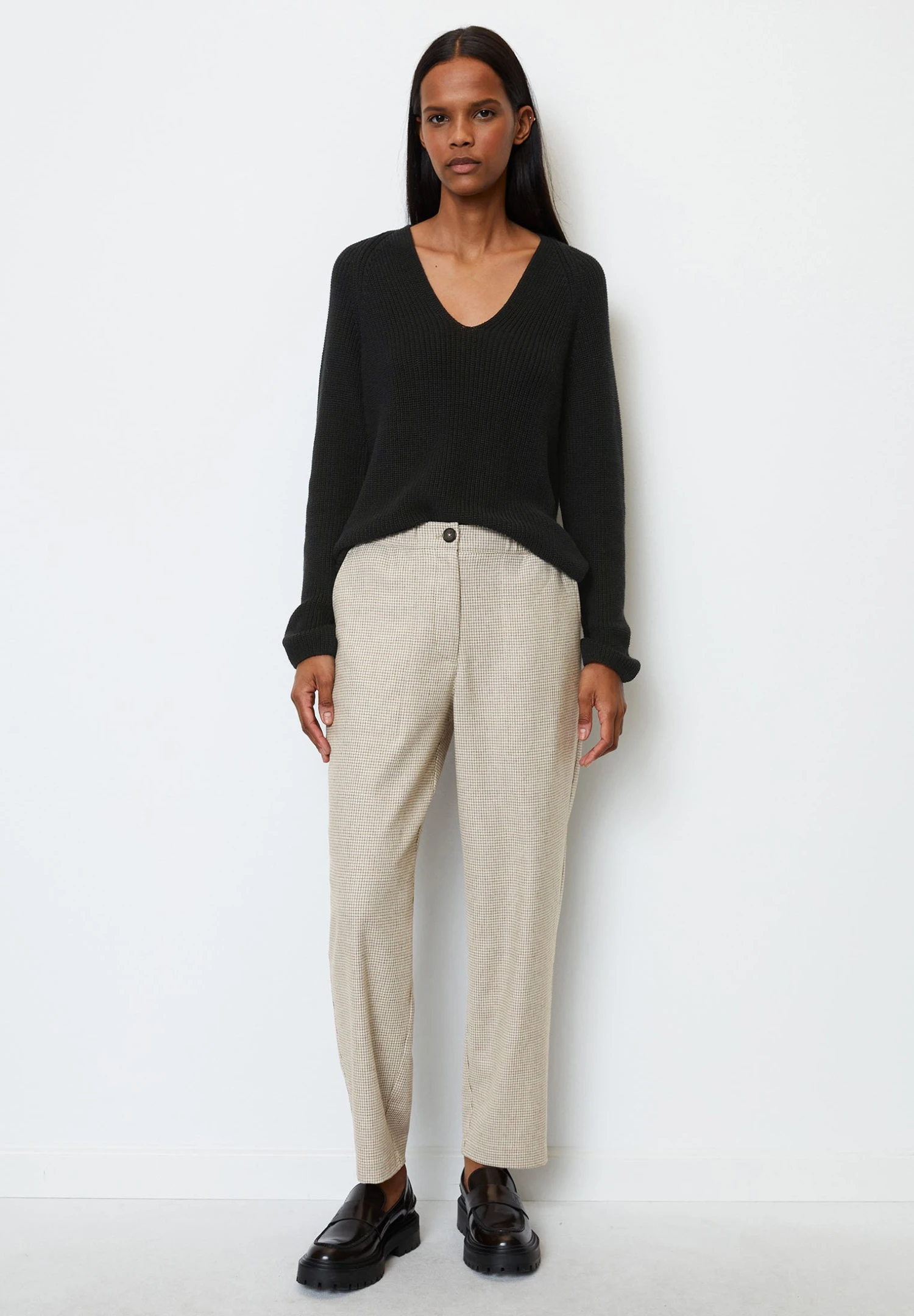 Marc O'Polo Modern Barrel Leg Elastic Waist Patch Pocket - Broek - Light Brown 4 Marc O'Polo Modern Barrel Leg Elastic Waist Patch Pocket - Broek - Light Brown - Afbeelding 2