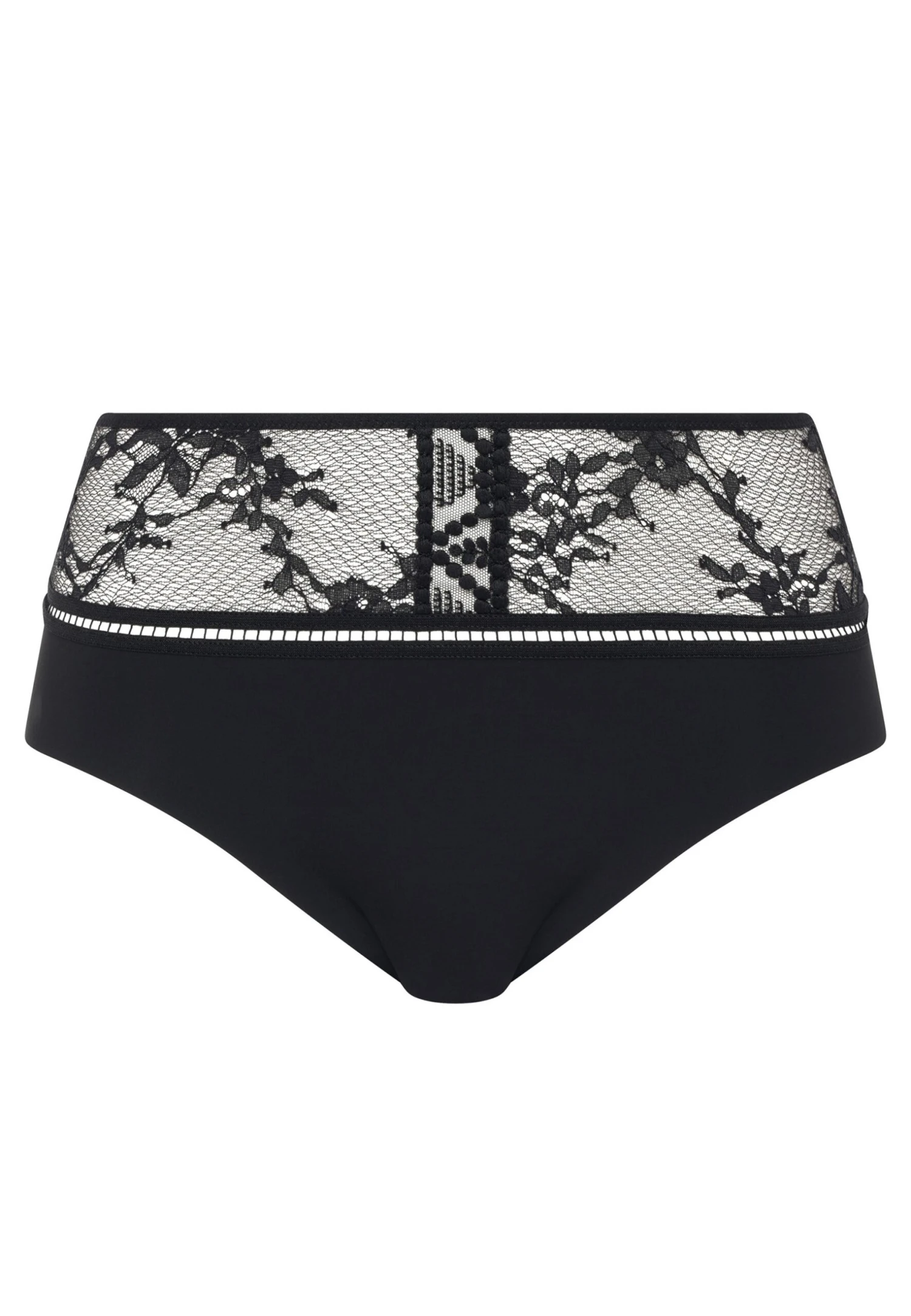 Passionata Olivia High Waisted Full Brief - Slip - Black 6 Passionata Olivia High Waisted Full Brief - Slip - Black - Afbeelding 4