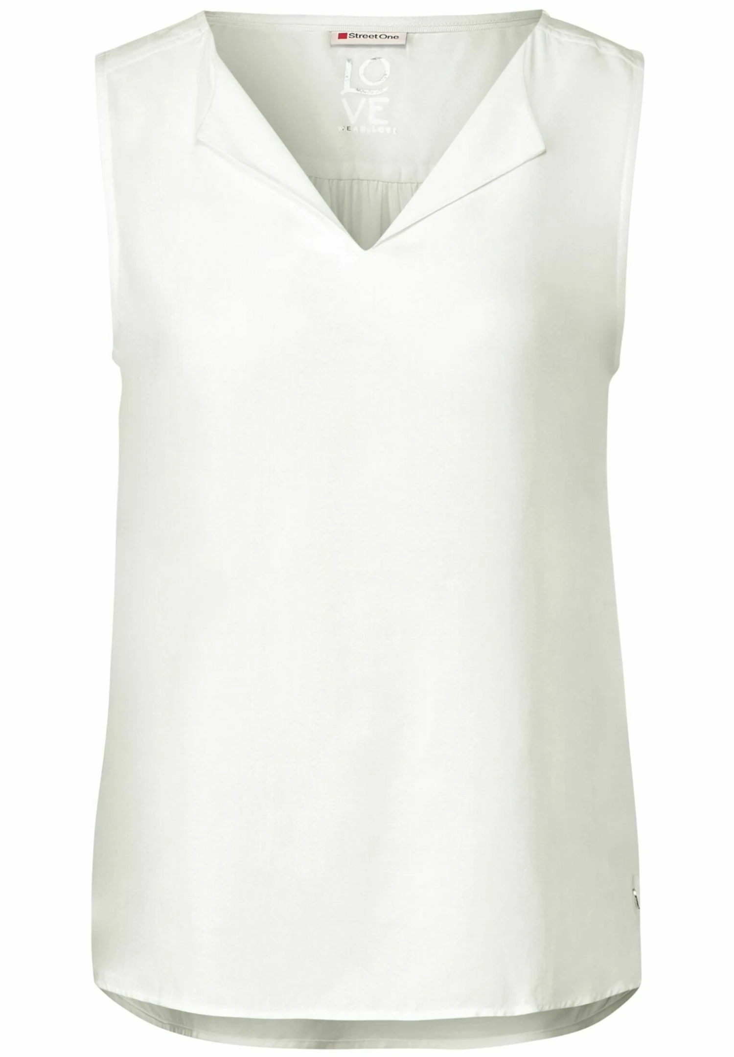 STREET ONE Mit Flap - Blouse - Weiß 6 STREET ONE Mit Flap - Blouse - Weiß - Afbeelding 4