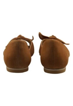 Usha Fenia - Peeptoe Ballerina'S - Camel -Winkel Voor Damesmode 36356187da0c45668871b3685947d03f