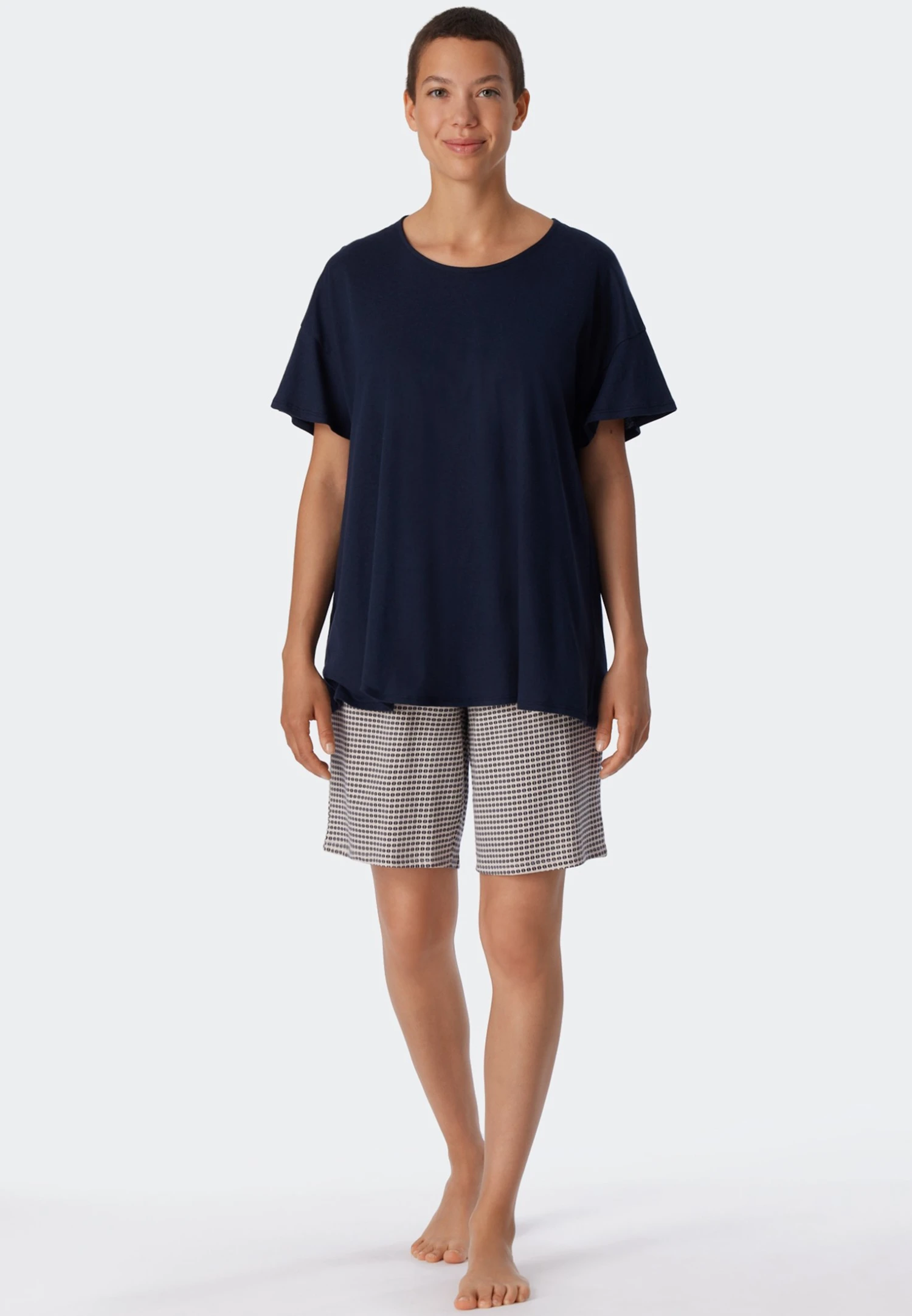 Schiesser Set - Pyjama - Dunkelblau 3 Schiesser Set - Pyjama - Dunkelblau