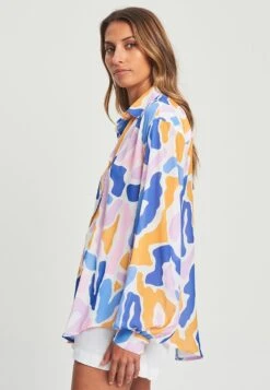 Tussah Selena - Overhemdblouse - Abstract Scandi Violet 10 Tussah Selena - Overhemdblouse - Abstract Scandi Violet -Winkel Voor Damesmode 375109b567ed40fe9b71af4315cdc0c6