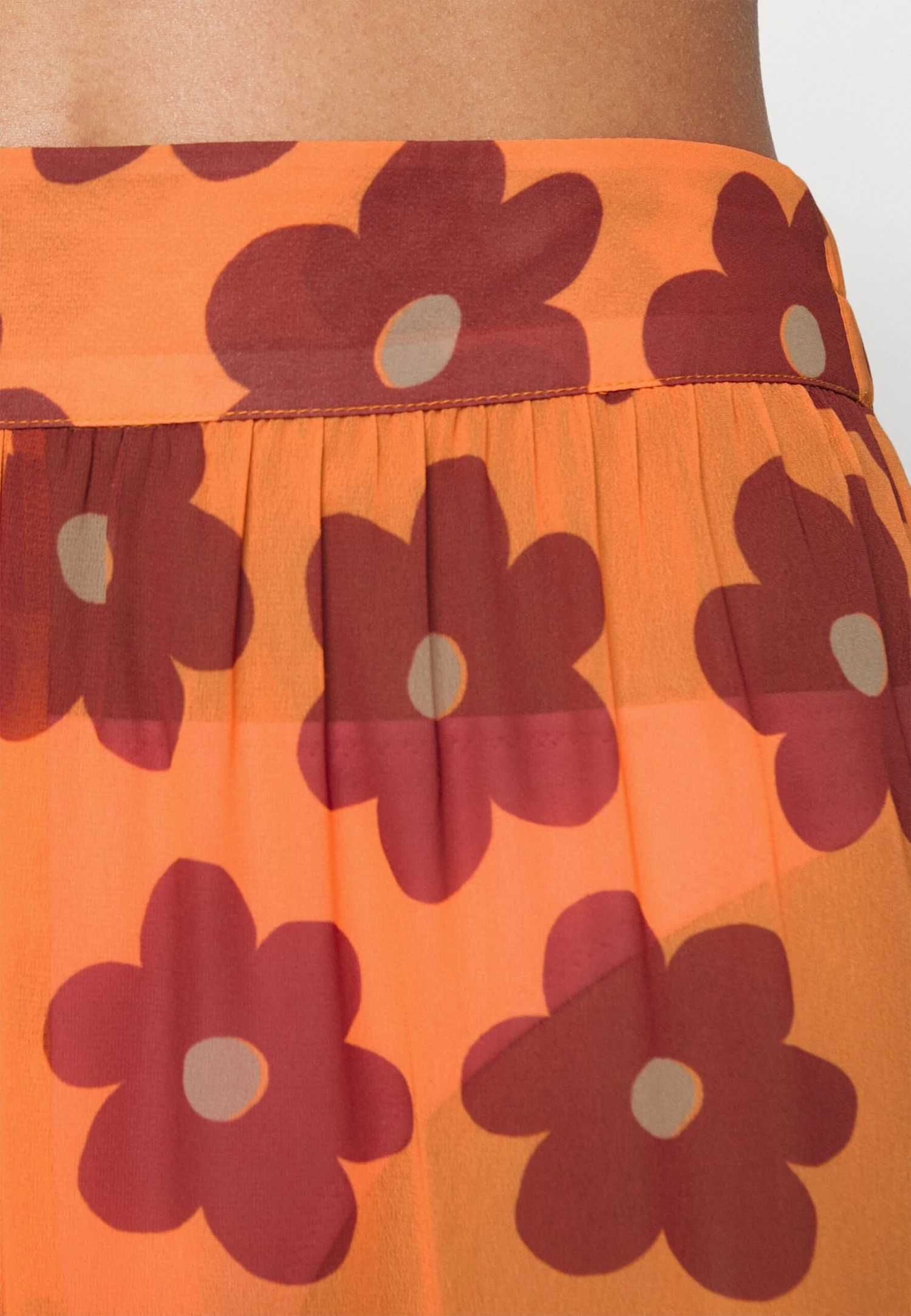 Eco Tania Wide Leg Trouser - Strandaccessoire - Orange 7 Eco Tania Wide Leg Trouser - Strandaccessoire - Orange - Afbeelding 5