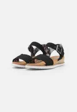 Desert Kiss - Sandalen Met Sleehak - Black -Winkel Voor Damesmode 3950190f64d744618609a71257d128ee