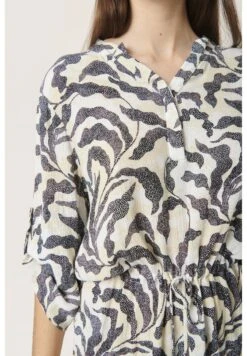 Soaked In Luxury Zaya - Jurk - Sandshell Dot Leaves Print -Winkel Voor Damesmode 3a3d3328f3ed4253a46c558c8a821118