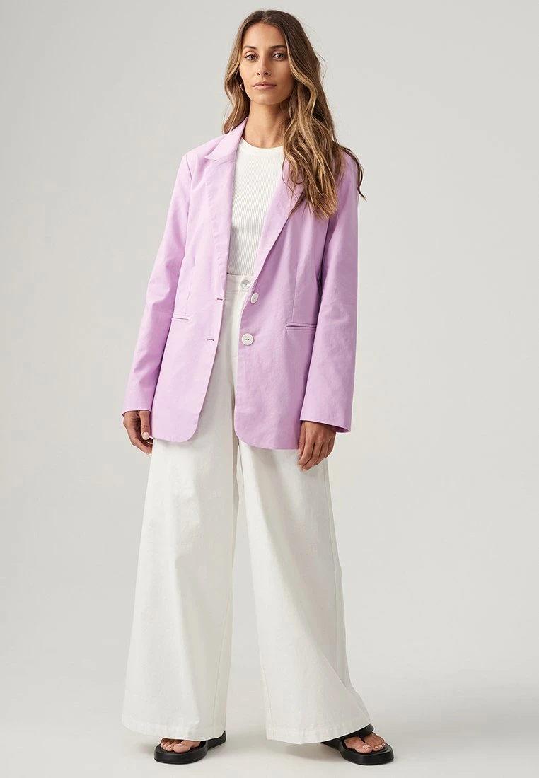 Lee Relaxed- Halflange Jas - Lilac 4 Lee Relaxed- Halflange Jas - Lilac - Afbeelding 2