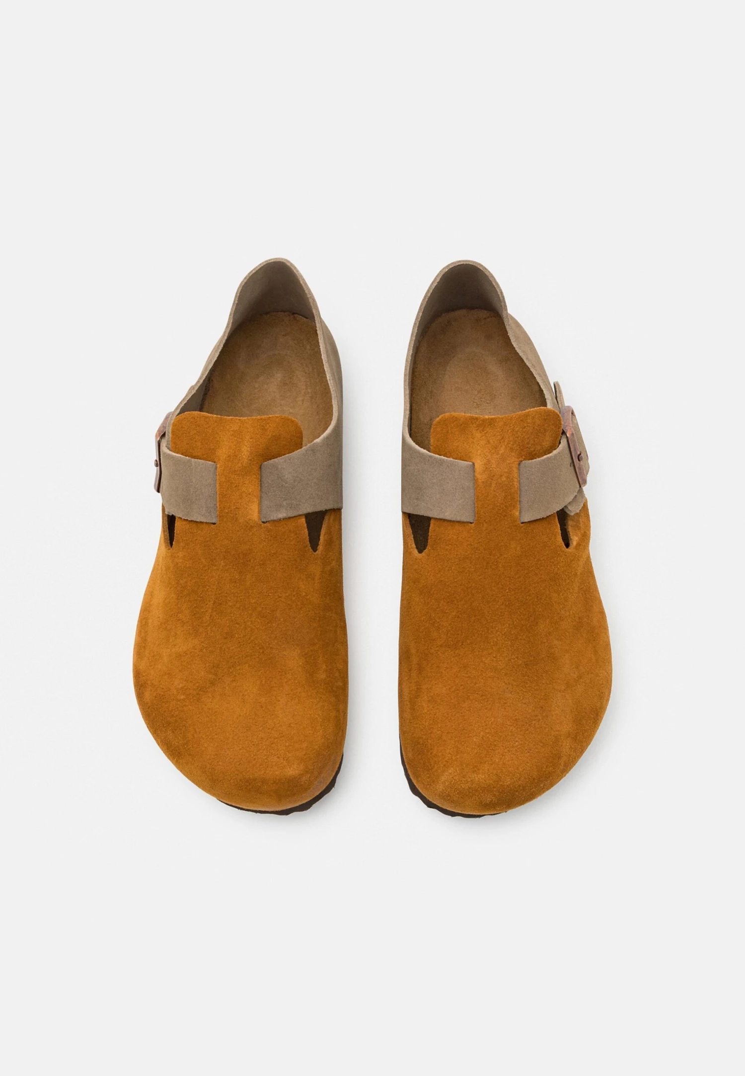 Birkenstock London Unisex - Pantoffels - Taupe 6 Birkenstock London Unisex - Pantoffels - Taupe - Afbeelding 4