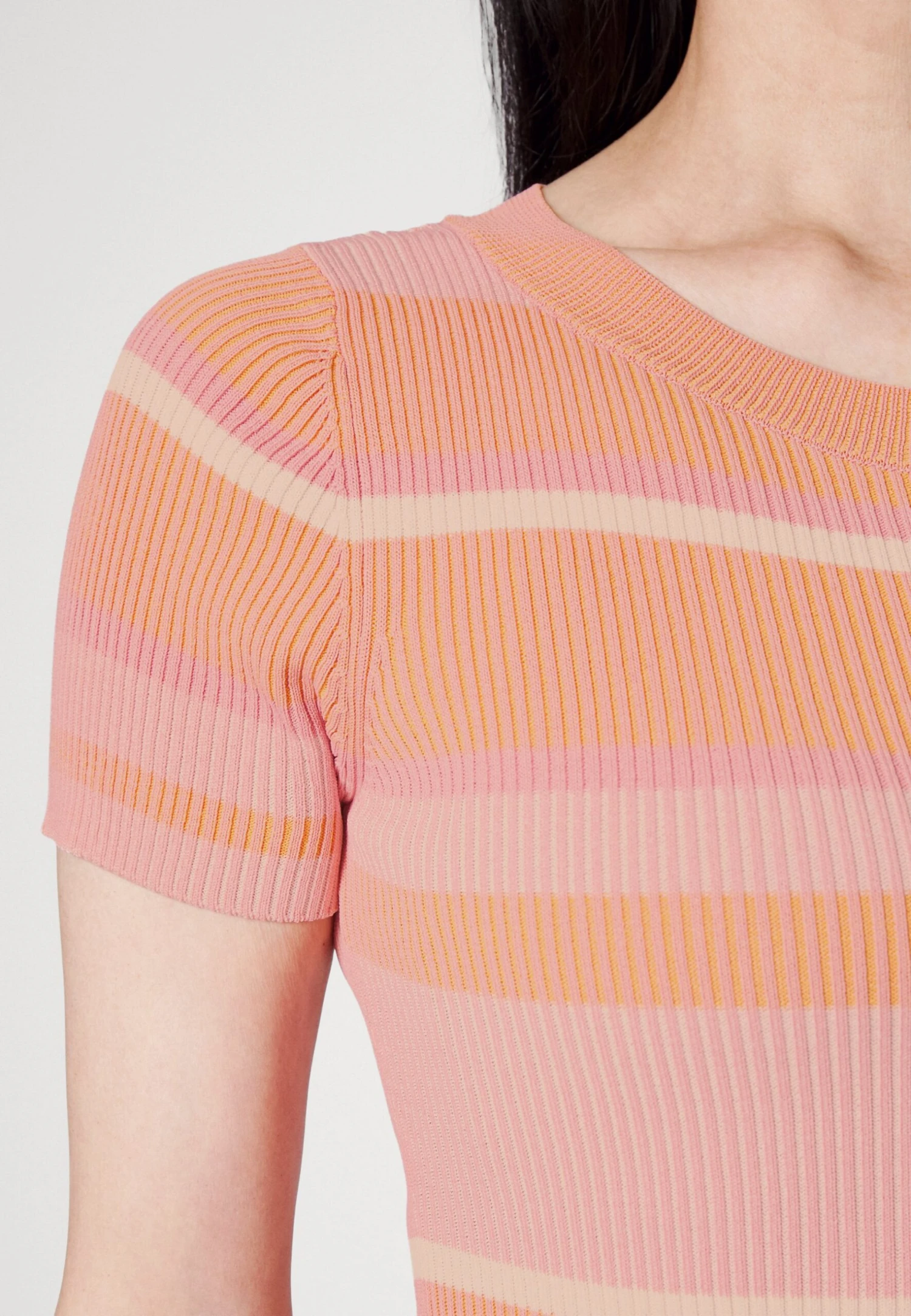 Guess Eliane Dress - Gebreide Jurk - Apricot Juice 7 Guess Eliane Dress - Gebreide Jurk - Apricot Juice - Afbeelding 5