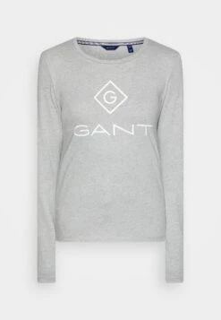 Gant Lock Up - Longsleeve - Grau -Winkel Voor Damesmode 3c8ccf256ede4001bb0b47215a5a6c69