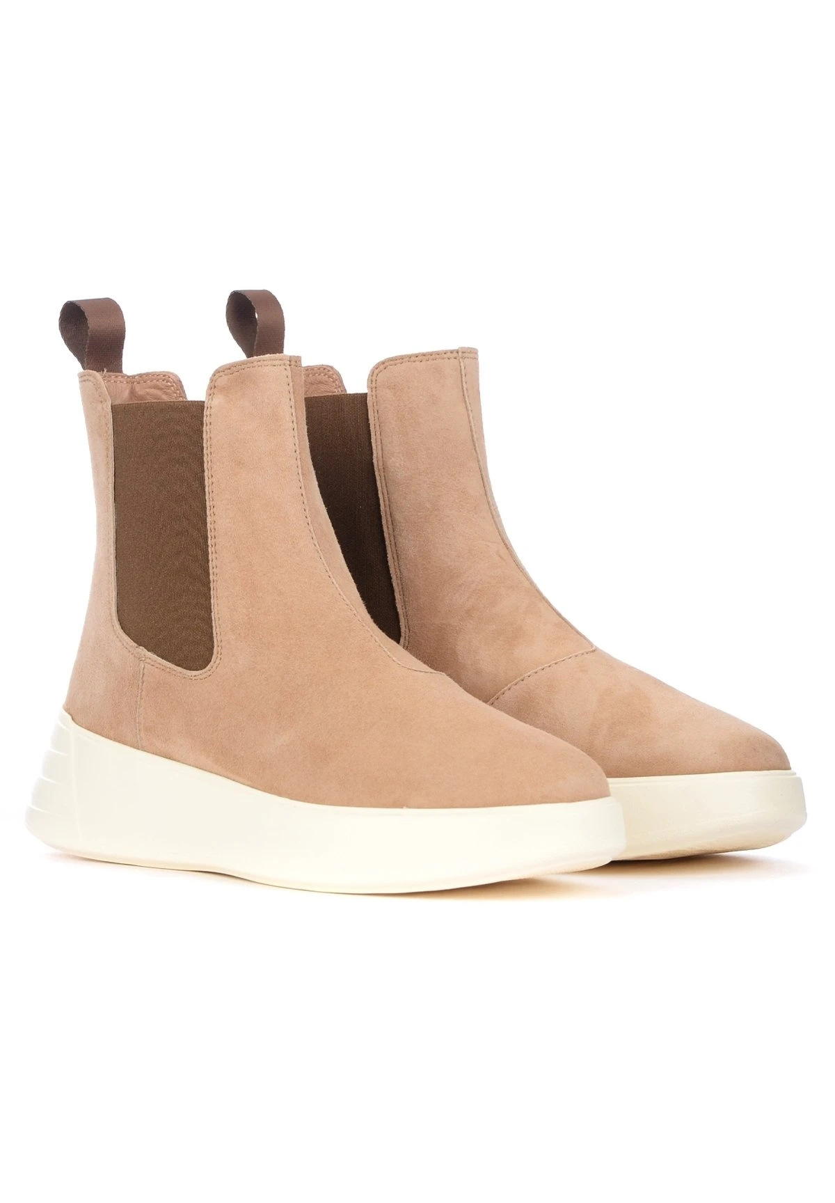 Hogan Korte Laarzen - Beige 4 Hogan Korte Laarzen - Beige - Afbeelding 2