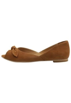 Usha Fenia - Peeptoe Ballerina'S - Camel -Winkel Voor Damesmode 3f8c5c05c8f84675b2c2d063f18985e2