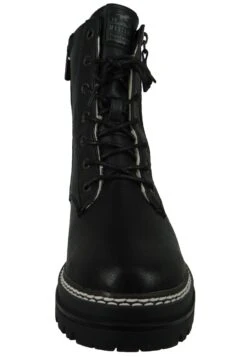 Mustang Sportliche - Enkellaarsjes Met Plateauzool - Schwarz -Winkel Voor Damesmode 3f93cbe8776a4e7e94c37e6a6c510978