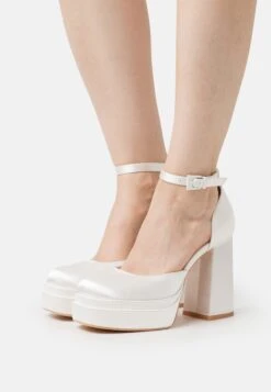 Buffalo Bonny Dorsay - Plateaupumps - Ivory