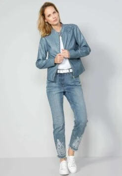 Leren Jas - Blau 12 Leren Jas - Blau -Winkel Voor Damesmode 3feee32cb421493e883b6fe52c527eba