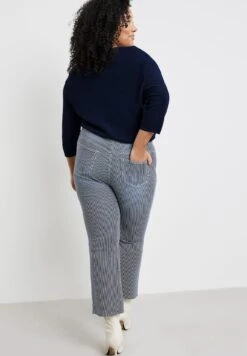 7/8Betty - Slim Fit Jeans - Mood Blue Gemustert -Winkel Voor Damesmode 4012a5ad15da4e4da340ba604e97058a