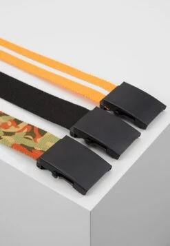 URBAN CLASSICS Trio 3 Pack - Riem - Black/Orange/White 10 URBAN CLASSICS Trio 3 Pack - Riem - Black/Orange/White -Winkel Voor Damesmode 4556684584a846858c594862e40c40c9