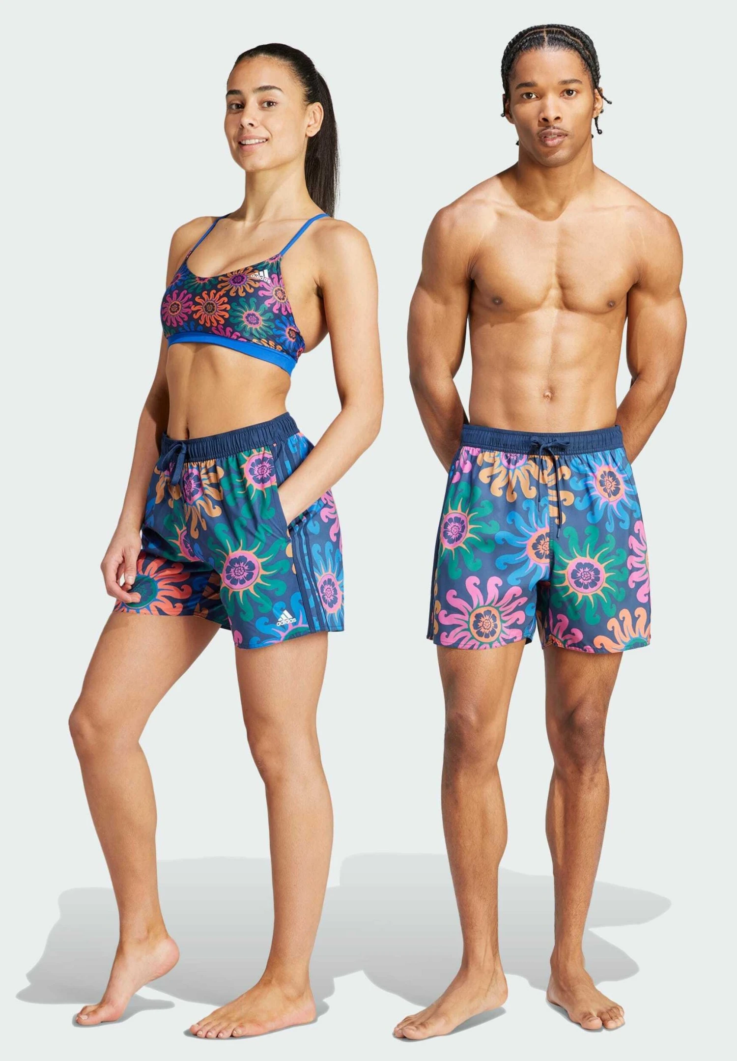 Adidas Sportswear Farm Rio Ge - Zwemshorts - Night Indigo/White 9 Adidas Sportswear Farm Rio Ge - Zwemshorts - Night Indigo/White - Afbeelding 7