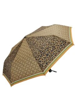 Codello Mit Leo-Print - Paraplu - Braun