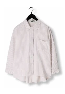 Colourful Rebel Vicky Striped Dropped Shoulder - Overhemdblouse - Zand -Winkel Voor Damesmode 4684b4f198154669a52e8b9a30c22d7e