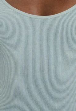 BERSHKA Seamless- Jumpsuit - Blue -Winkel Voor Damesmode 46b7d6d36073495c8e410afb0ef303a0