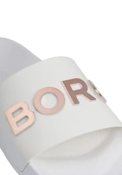 BJØRN BORG Knox Mld - Badslippers - White/Rosegold -Winkel Voor Damesmode 46dafe262c254113a9254a7d6a443cc5