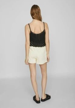 Vila Texturierte - Shorts - Birch -Winkel Voor Damesmode 4774a85571764e41adf19c8ab3576f1b