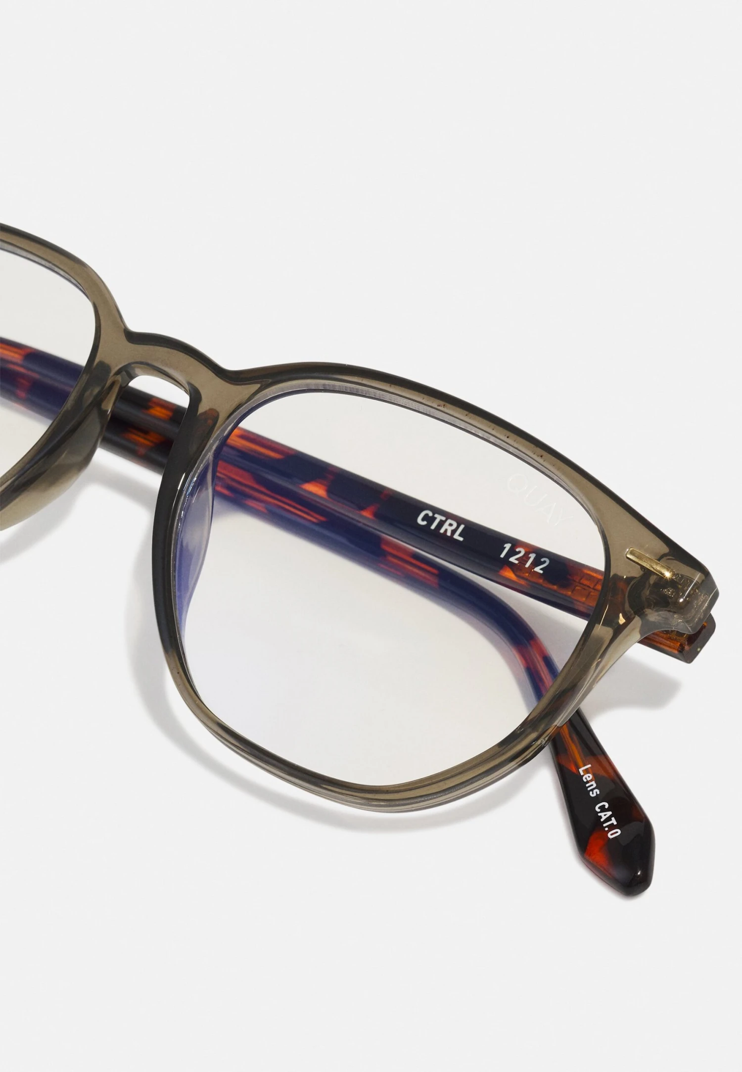 QUAY AUSTRALIA Blue Light - Brillen Met Blauwlichtfilter - Green Tortoise/Clear 7 QUAY AUSTRALIA Blue Light - Brillen Met Blauwlichtfilter - Green Tortoise/Clear - Afbeelding 5