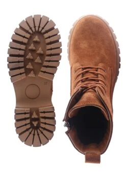 Hangrem - Enkellaarsjes Met Plateauzool - Tan 10 Hangrem - Enkellaarsjes Met Plateauzool - Tan -Winkel Voor Damesmode 4c3680f958014553ab5d019ccd45a2cd