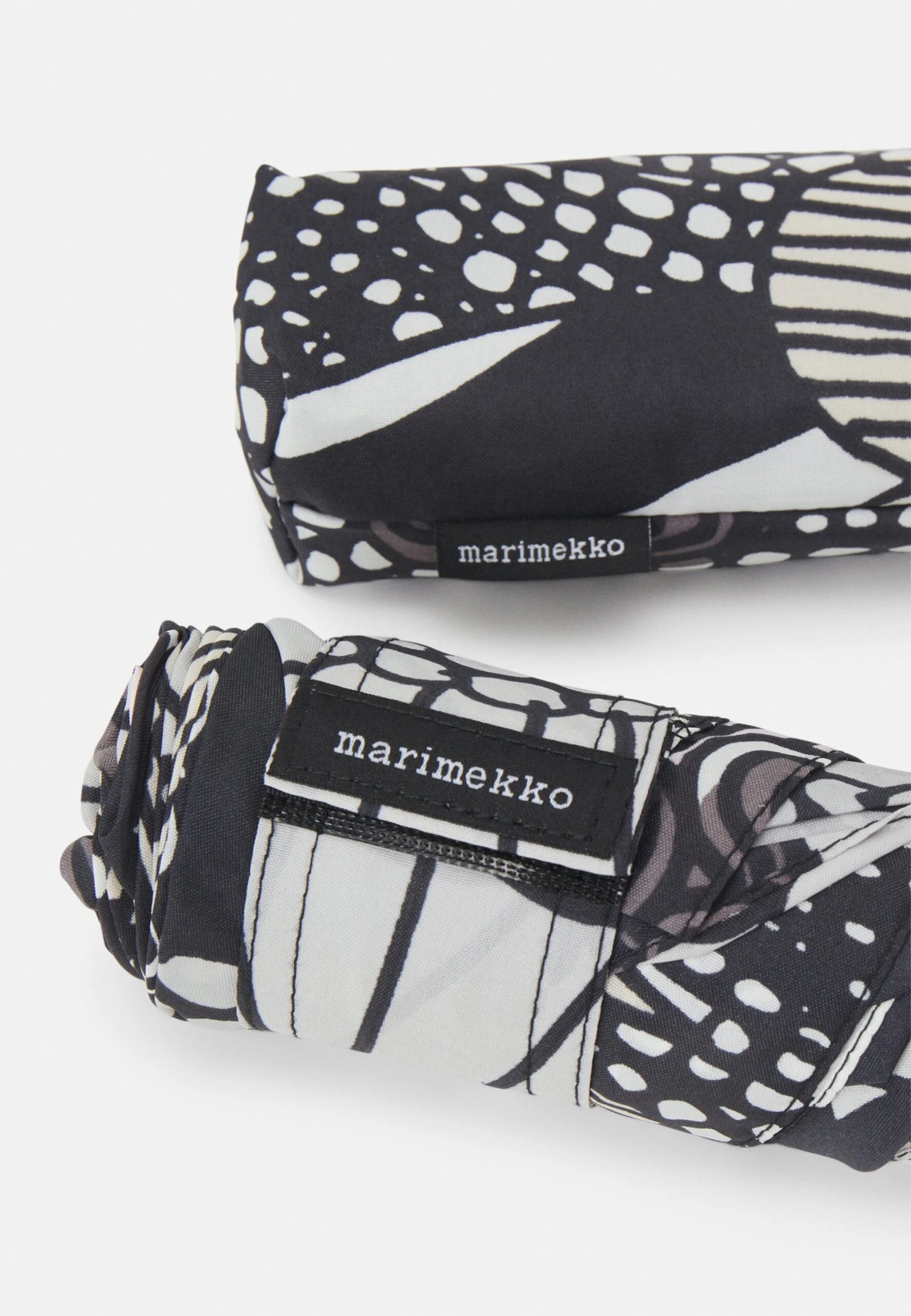 Marimekko Siirtolapuutarha Mini ManualUmbrella - Paraplu - Black/White/Grey/Light Pink 6 Marimekko Siirtolapuutarha Mini ManualUmbrella - Paraplu - Black/White/Grey/Light Pink - Afbeelding 4