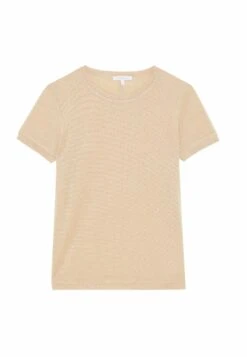 Patrizia Pepe Short-Sleeved - T-Shirt Print - Astral Blush Lurex -Winkel Voor Damesmode 4ed38179e68e4e348dfe7d25b399fb34