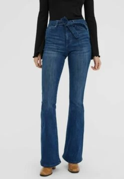 Vero Moda Vmsiga - Flared Jeans - Medium Blue Denim