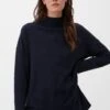 S.Oliver Rollkragen - Trui - Navy -Winkel Voor Damesmode 50291ba49be647bab616e414cb6cd943