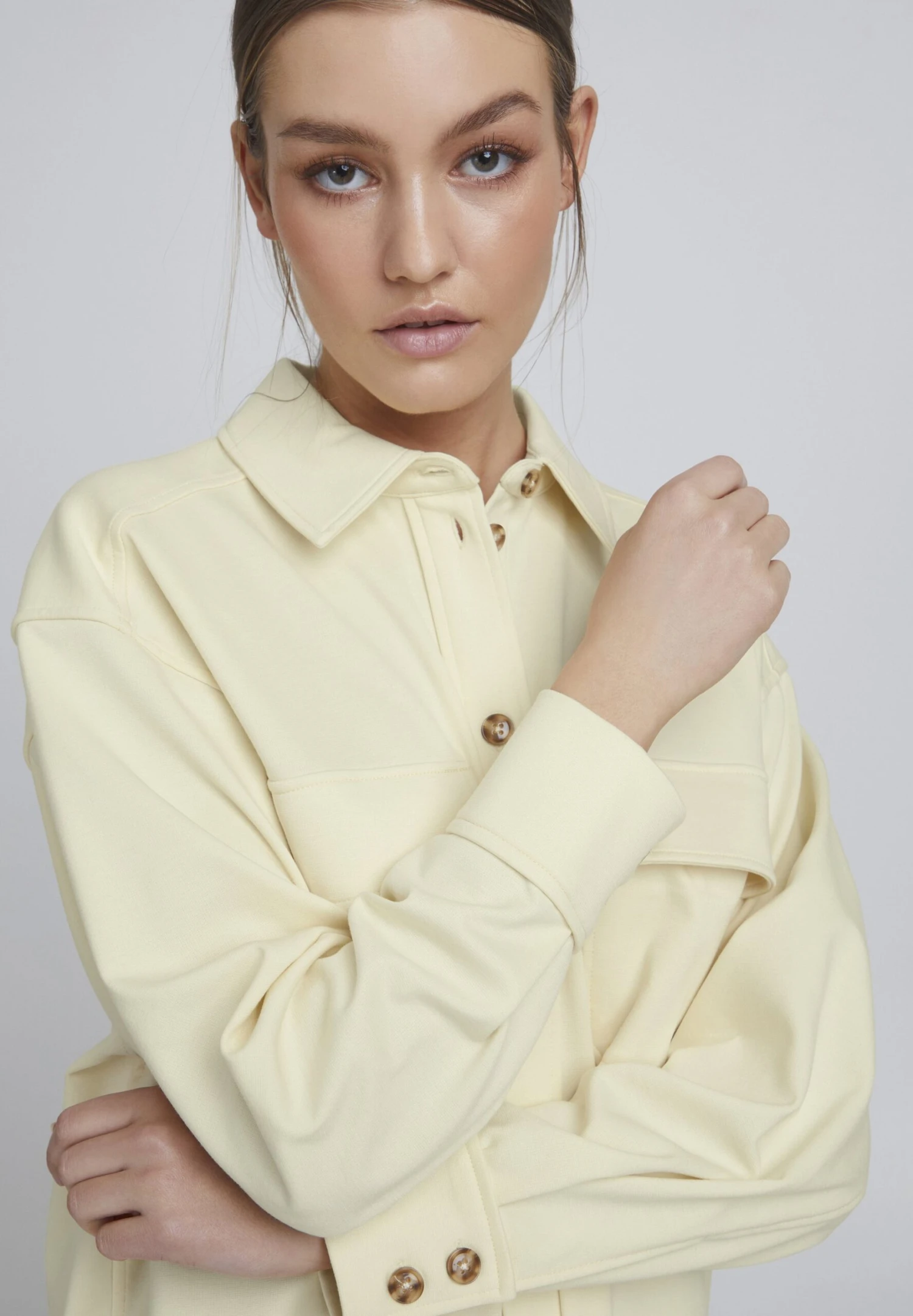 ICHI Ihsimonse- Lichte Jas - Vanilla Custard 6 ICHI Ihsimonse- Lichte Jas - Vanilla Custard - Afbeelding 4