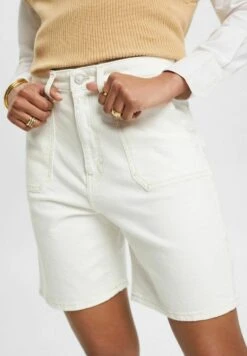 ESPRIT Mit Hohem Bund - Shorts - Off White 14 ESPRIT Mit Hohem Bund - Shorts - Off White -Winkel Voor Damesmode 54ff1916f0054f7688bd68da92a08e95