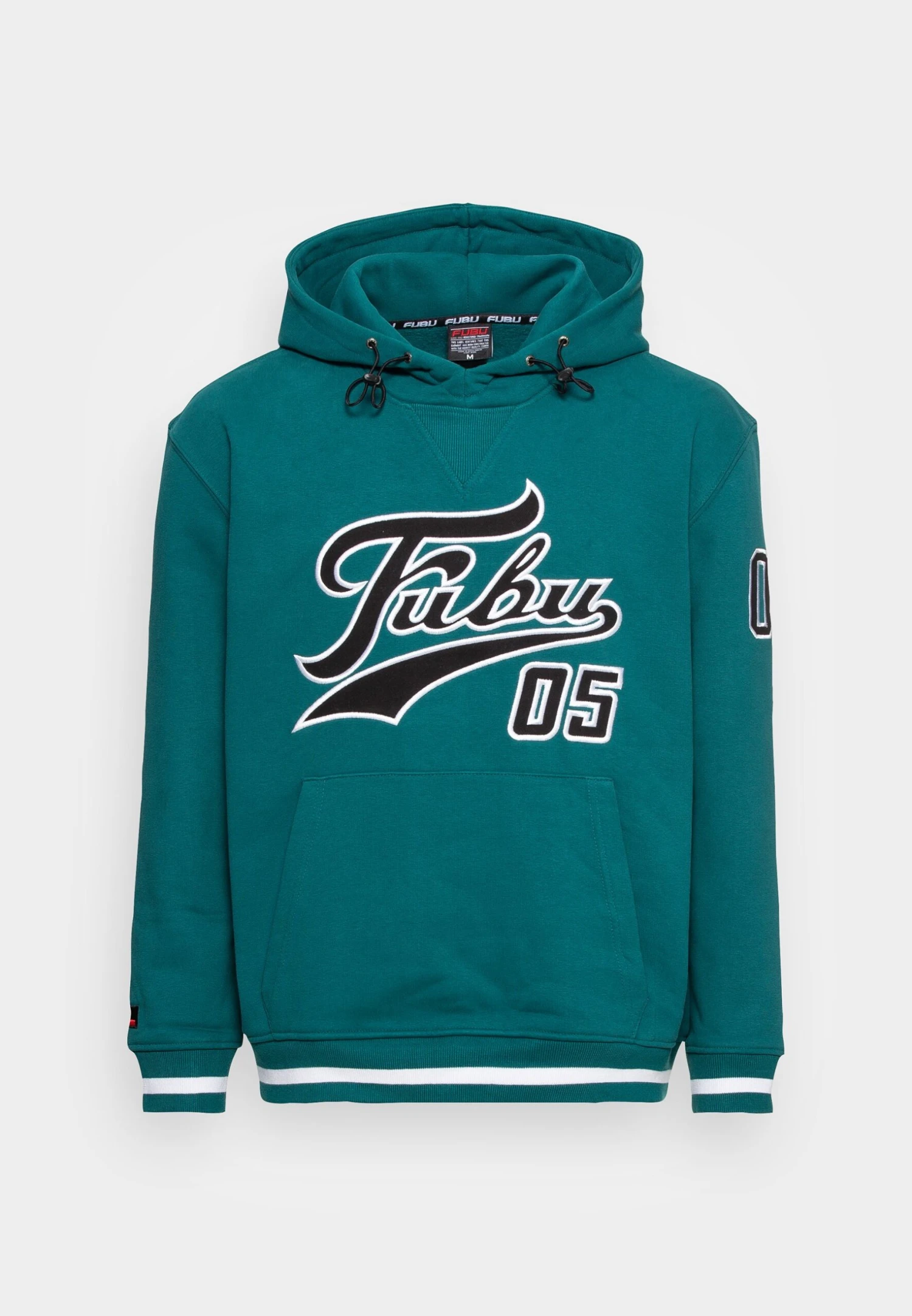 FUBU Varsity Heavy Hoodie Unisex - Hoodie - Green/Black 3 FUBU Varsity Heavy Hoodie Unisex - Hoodie - Green/Black
