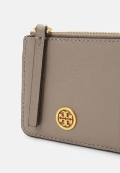 Tory Burch Robinson Top Zip Card Case - Portemonnee - Gray Heron -Winkel Voor Damesmode 55cd9acdeb5744b8914aab66863b0a6b