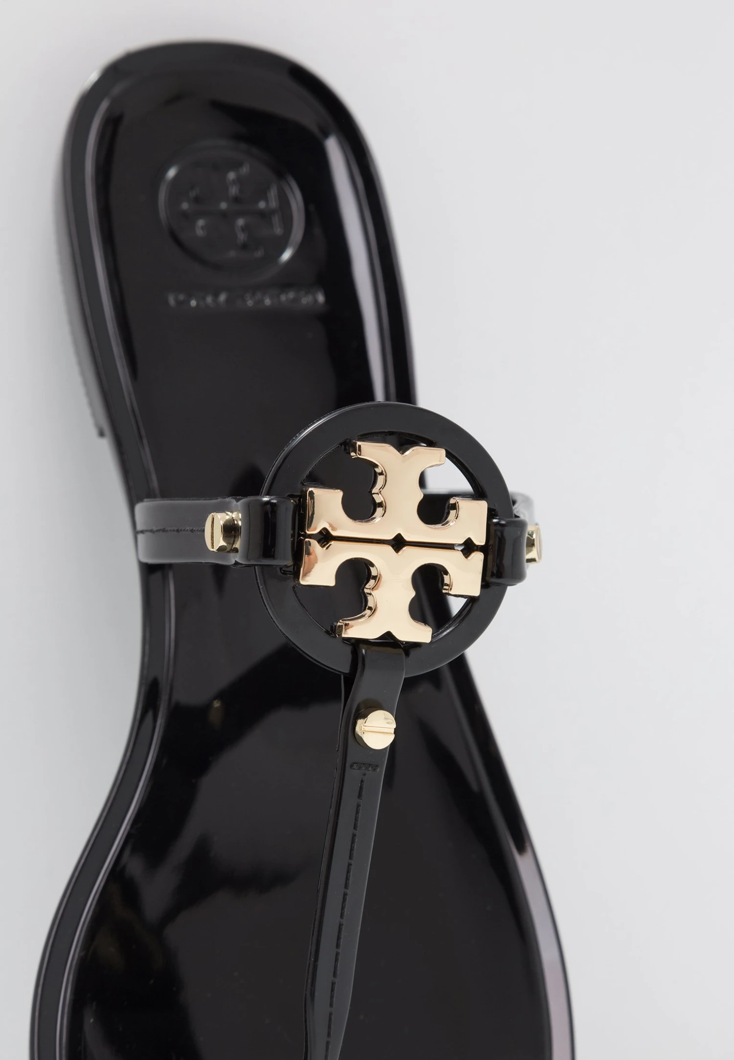 Tory Burch Mini Miller Flat Thong - Teenslippers - Perfect Black 5 Tory Burch Mini Miller Flat Thong - Teenslippers - Perfect Black - Afbeelding 3