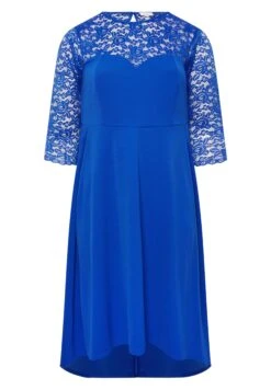 London Curve Sweetheart Midi - Jurk - Blue -Winkel Voor Damesmode 569f1945cab44aeb9666b46296f2a772