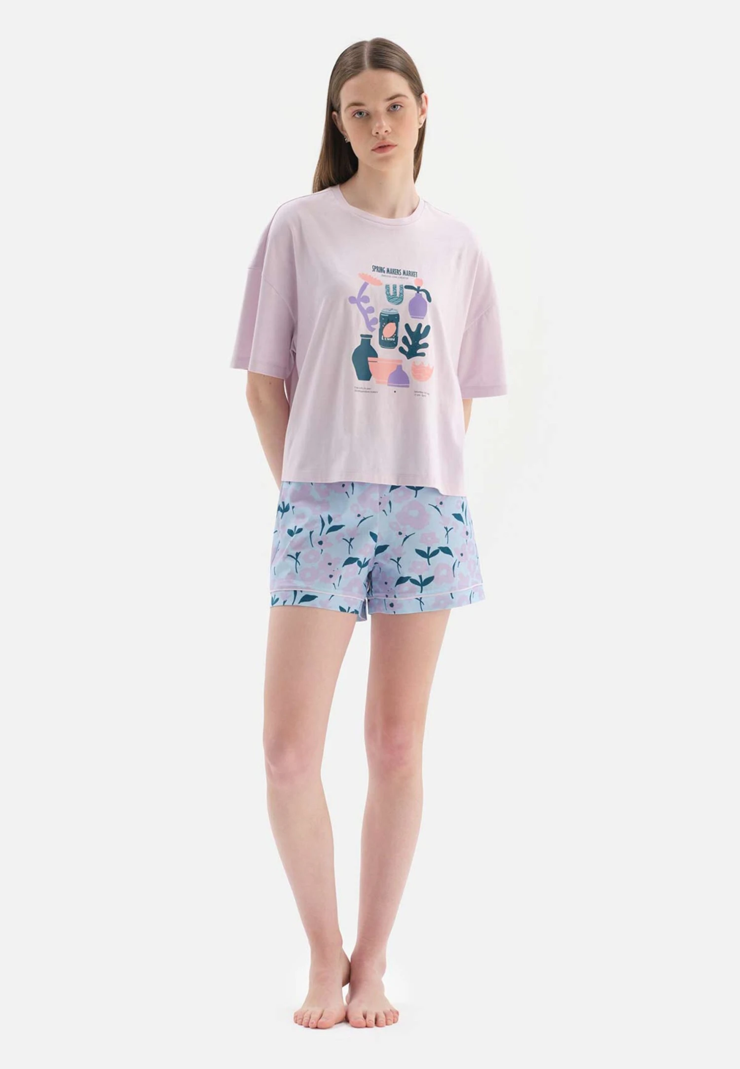 Supreme Set - Pyjama - Lilac 4 Supreme Set - Pyjama - Lilac - Afbeelding 2