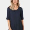 GOLDNER T-Shirt Basic - Navy -Winkel Voor Damesmode 586ee5d3f05d48618b001b1aa87860b6