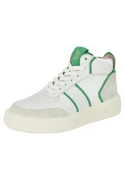 Marwa - Sneakers Hoog - Weiß/Hellgrün 11 Marwa - Sneakers Hoog - Weiß/Hellgrün -Winkel Voor Damesmode 5bb776fc448d47a6aac0c2560689c4ef