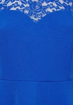 London Curve Sweetheart Midi - Jurk - Blue -Winkel Voor Damesmode 5c4c068ae93f43d4802ee4d8b160e397