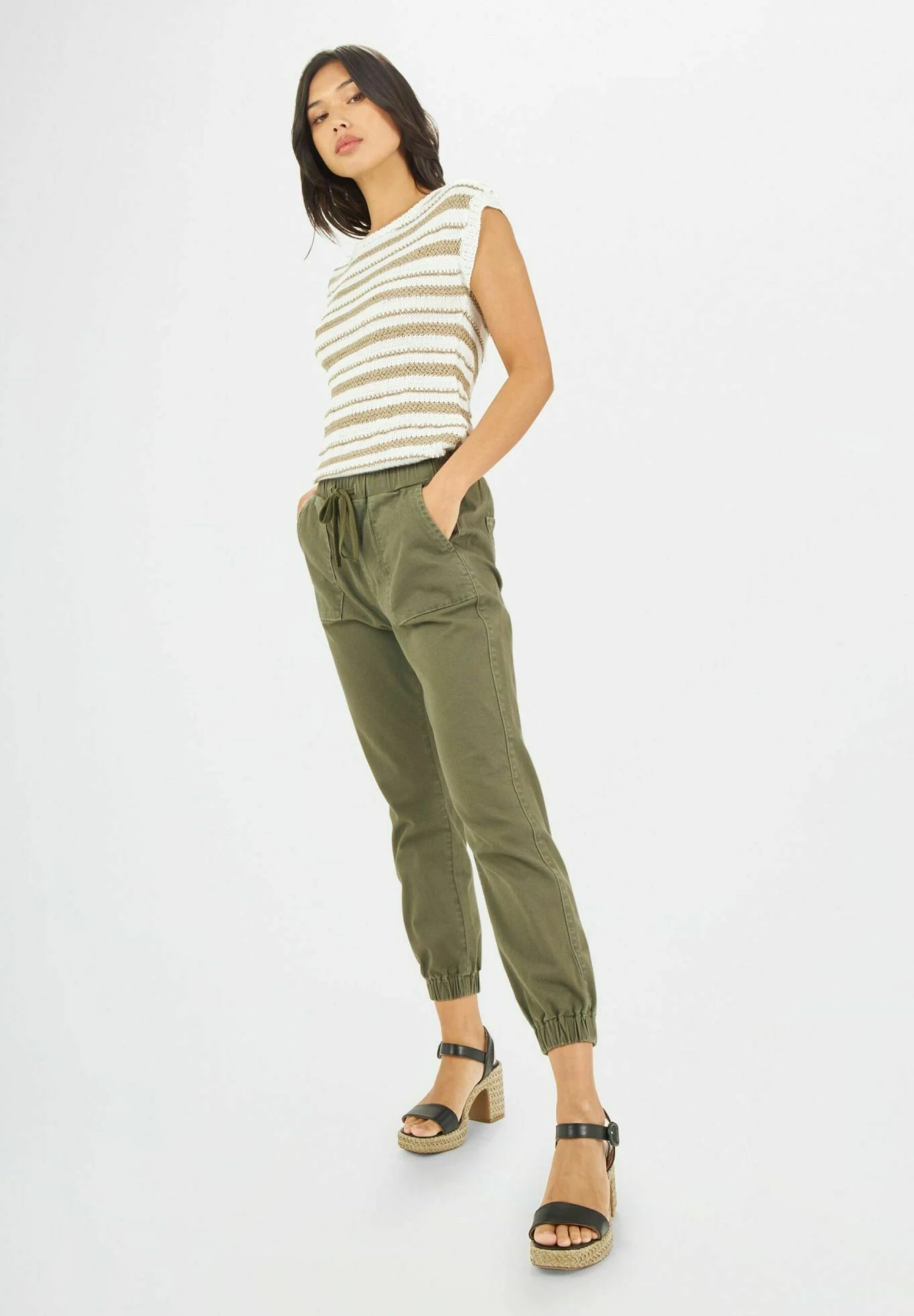 With Patch Pocket - Trainingsbroek - Verde Militare 6 With Patch Pocket - Trainingsbroek - Verde Militare - Afbeelding 4