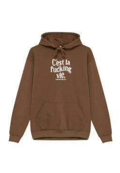 Kaotiko C'Est La Vie Brown - Hoodie - Braun -Winkel Voor Damesmode 5d711b163d504f60a6442db857d1763b